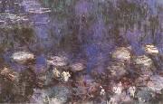 Claude Monet Waterlilies(Green Reflections) (mk09) oil painting picture wholesale